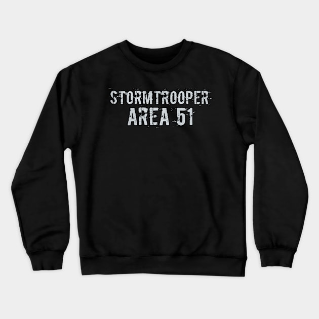 Storm area 51 t-shirt designs Crewneck Sweatshirt by Coreoceanart